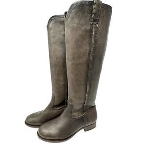Frye Cara Tall Boots in Smoke Gray Size 7